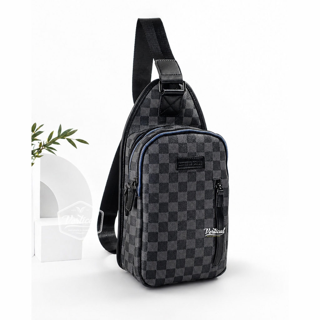 Tas Selempang Pria - Sling Damier