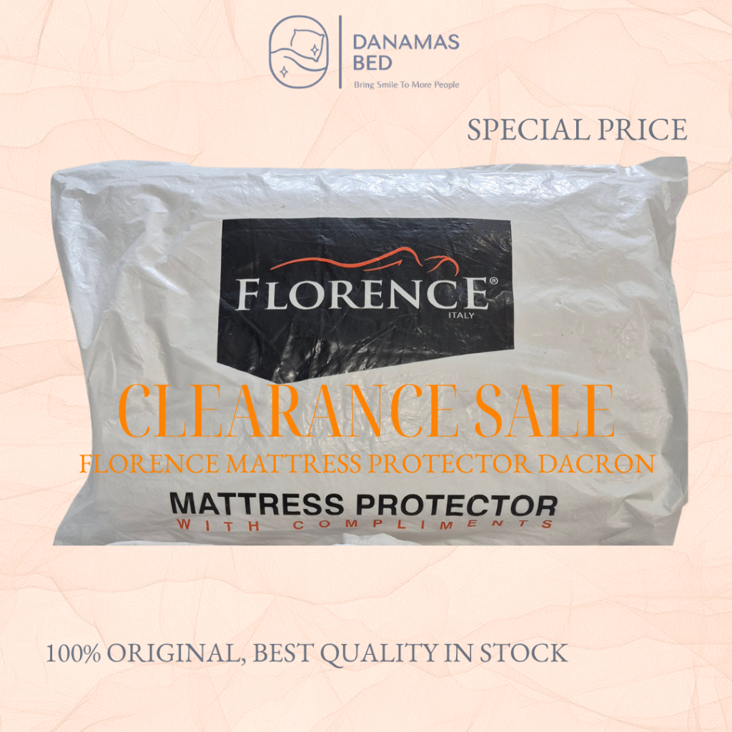 [CLEARANCE SALE] Florence Mattress Protector (MP) Dacron Pelindung Matras