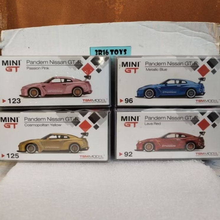 Mini GT Nissan GTR R35 Pandem Set