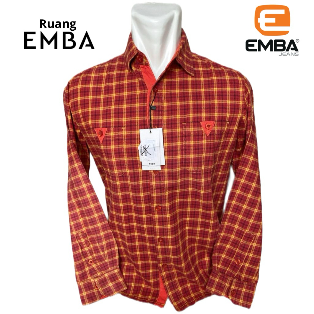 EMBA - Kemeja Pria EMBA Lengan Panjang