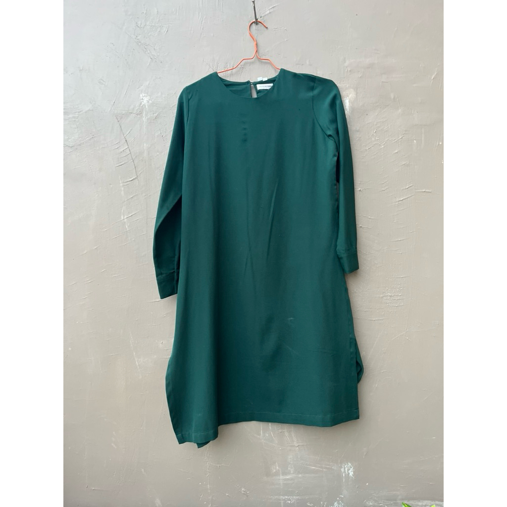 tunik ederra hijau botol