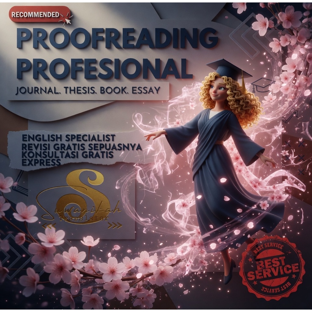 "Jasa Proofreading & Editing Jurnal Scopus Internasional Bahasa Inggris Bersertifikat Siap Submit | 
