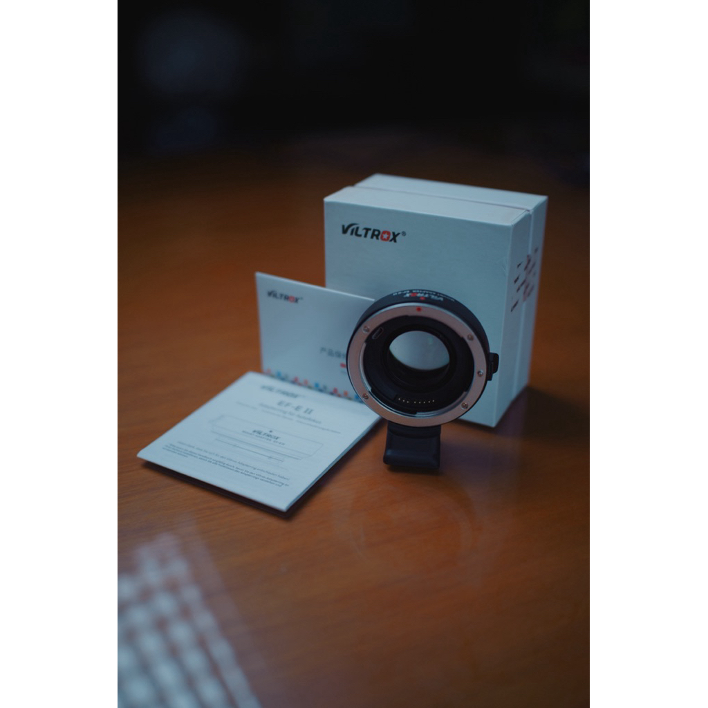 Viltrox EF-E II Speedbooster Canon EF to Sony E-Mount | Second Mulus Fullset | APSC AF