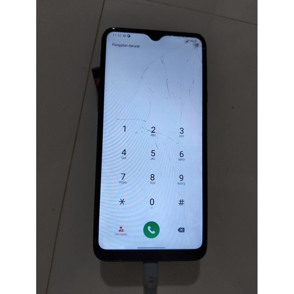 hp Samsung a20s minus lcd pecah bonus sandi