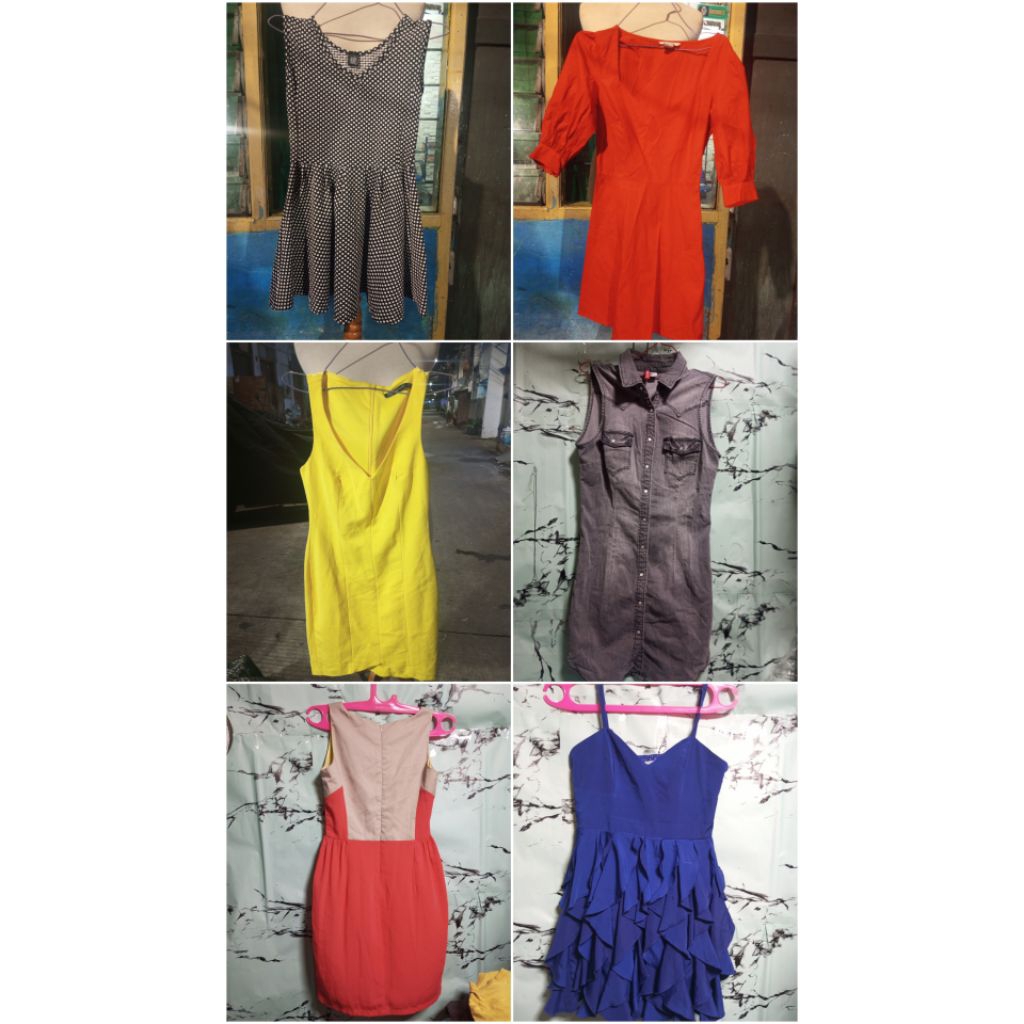DRESS mini/gaun pesta/gaun cantik/preloved