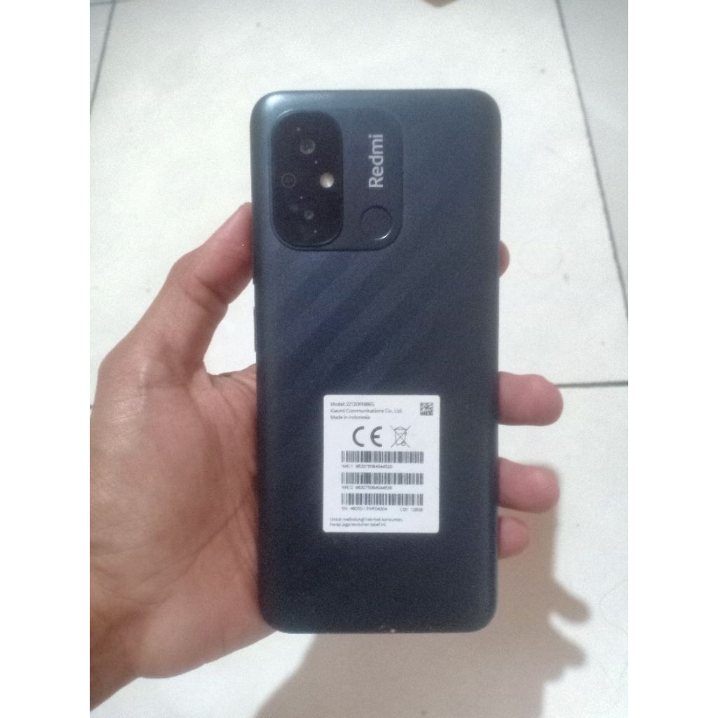 Redmi 12C Ram 4/128GB second normal