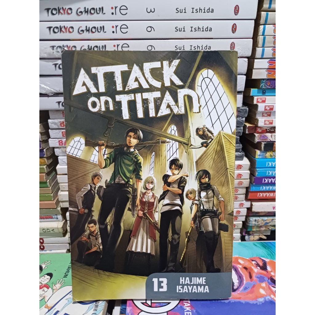 Komik attack on titan 13 kodansha comics
