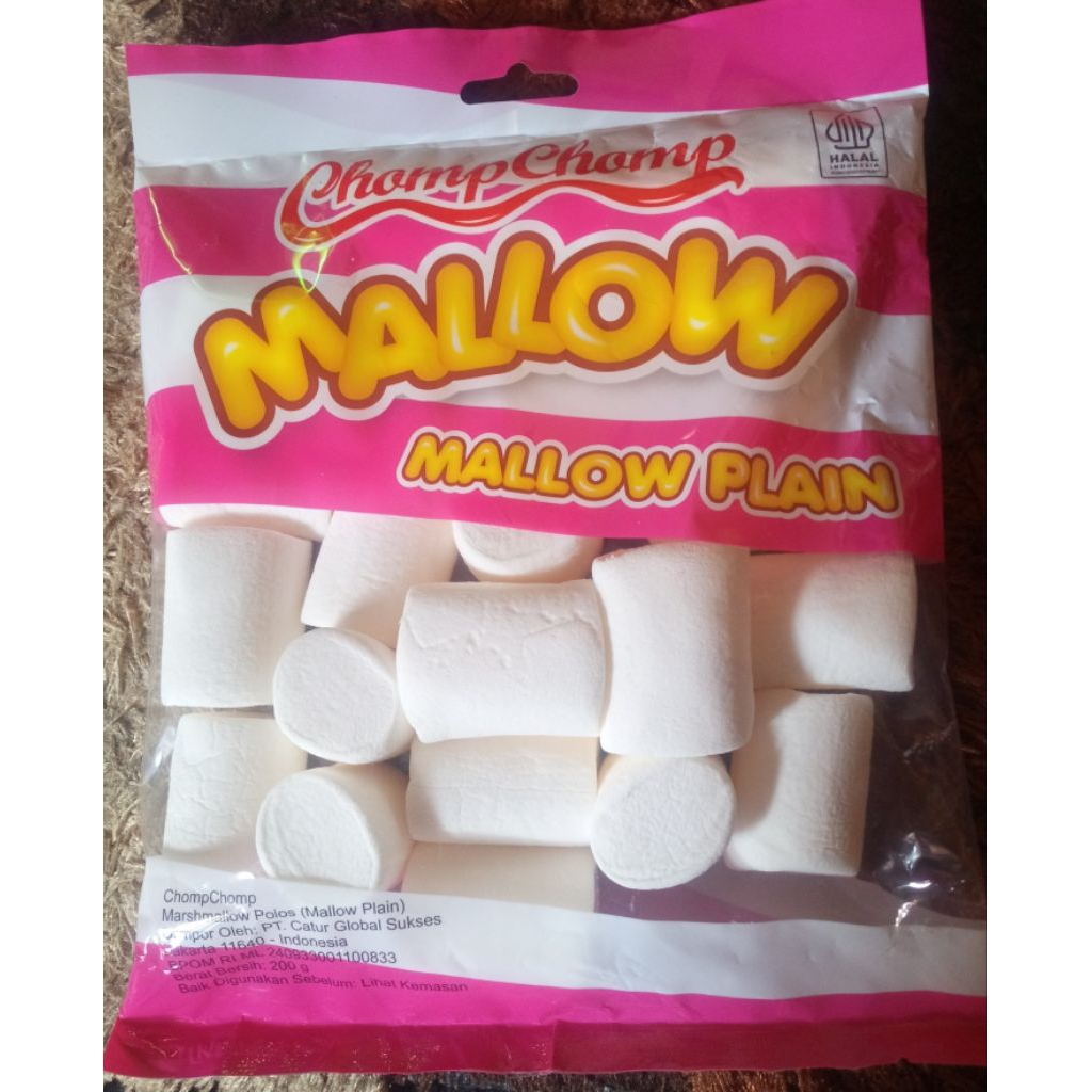 Chomp Chomp Mallow Plain 200 gr