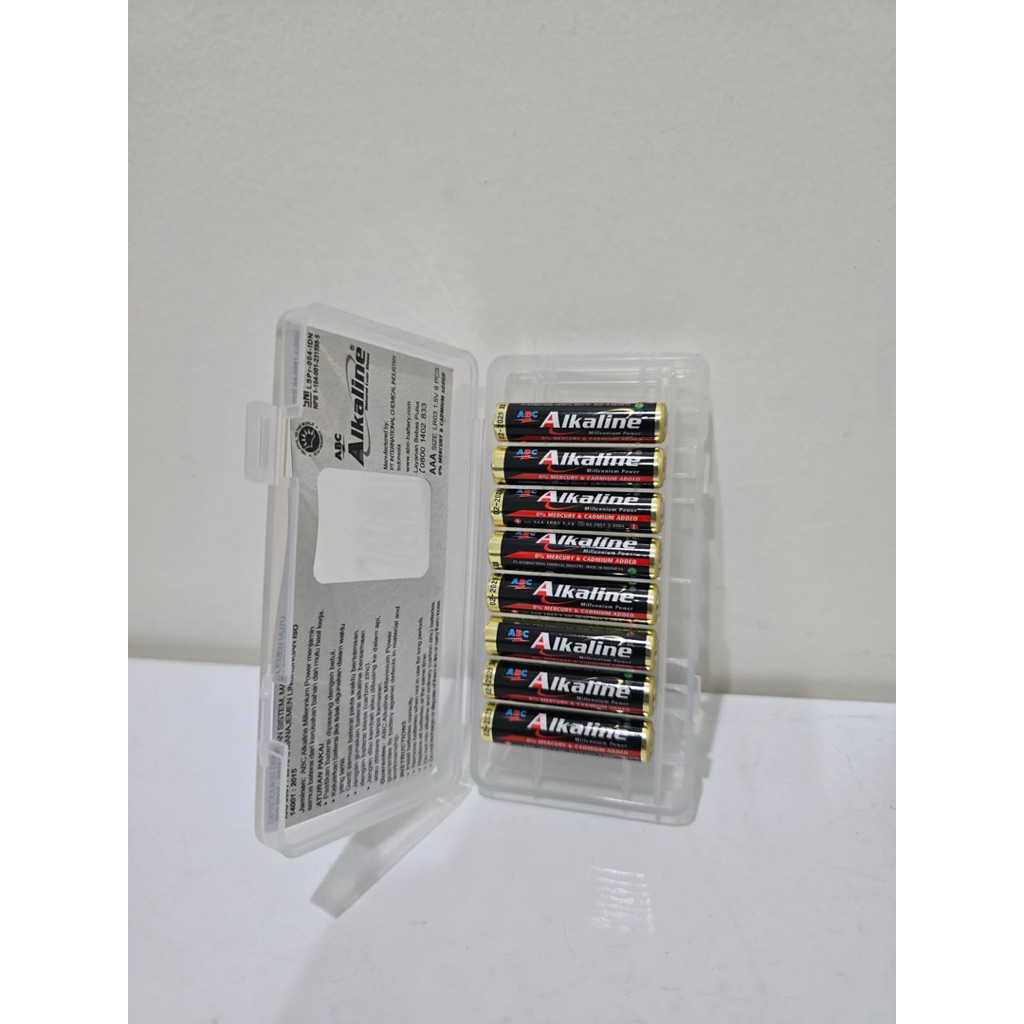 Batu Baterai ABC Alkaline ABC AAA Kotak Original