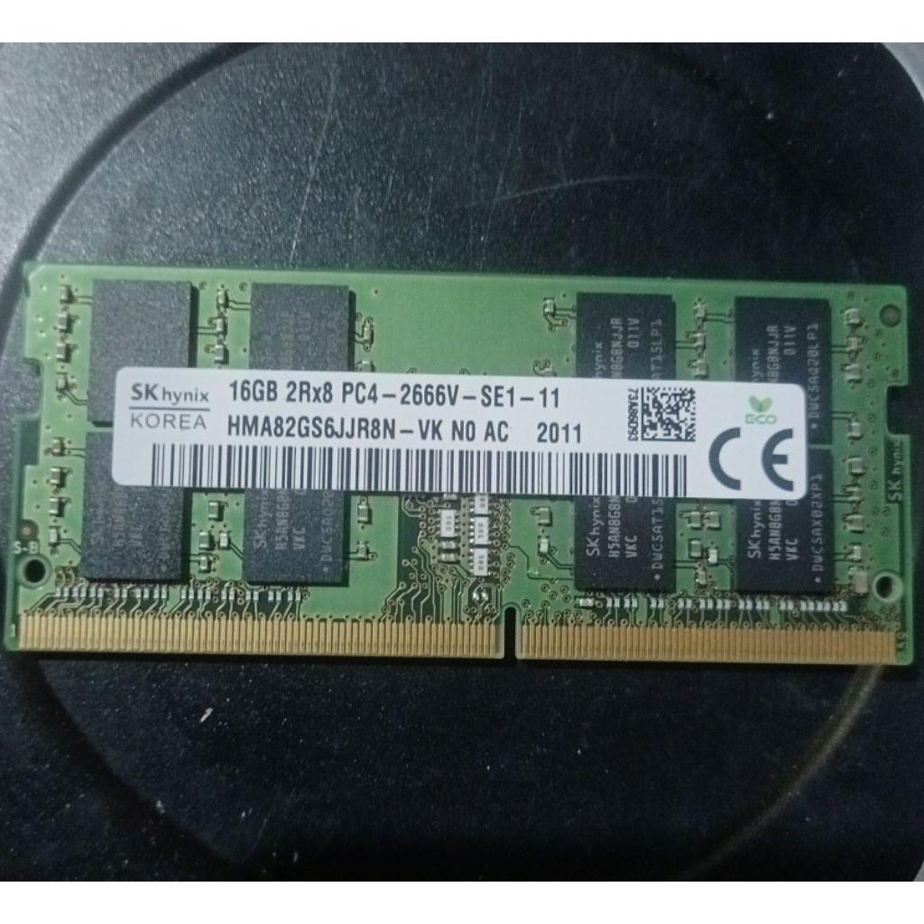 RAM Sodimm 16 GB  DDR4 2666 copotan laptop lenovo Thinkbook