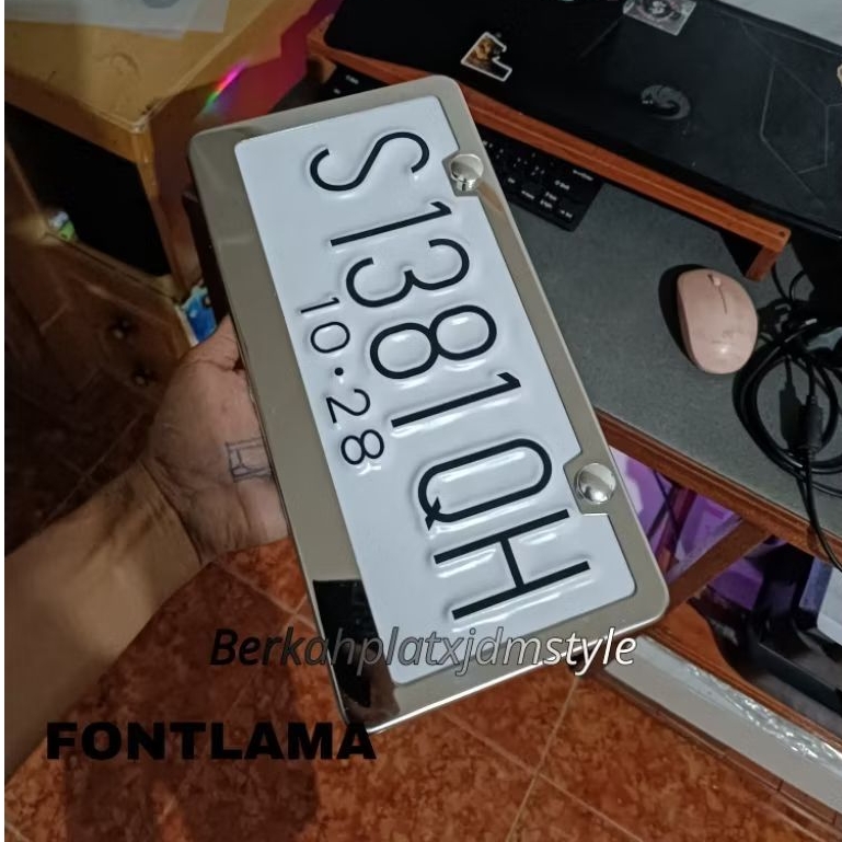 Frame Plate JDM | Frame JDM Stainless | Frame Plate JDM + Nopol JDM