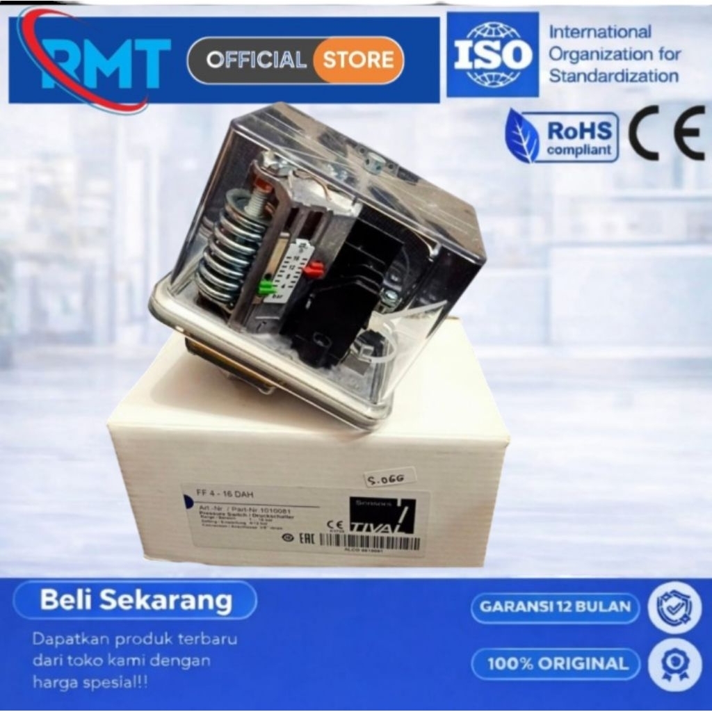 Tival Preassure Switch Tival FF4-4 DAH Original Tival 100%