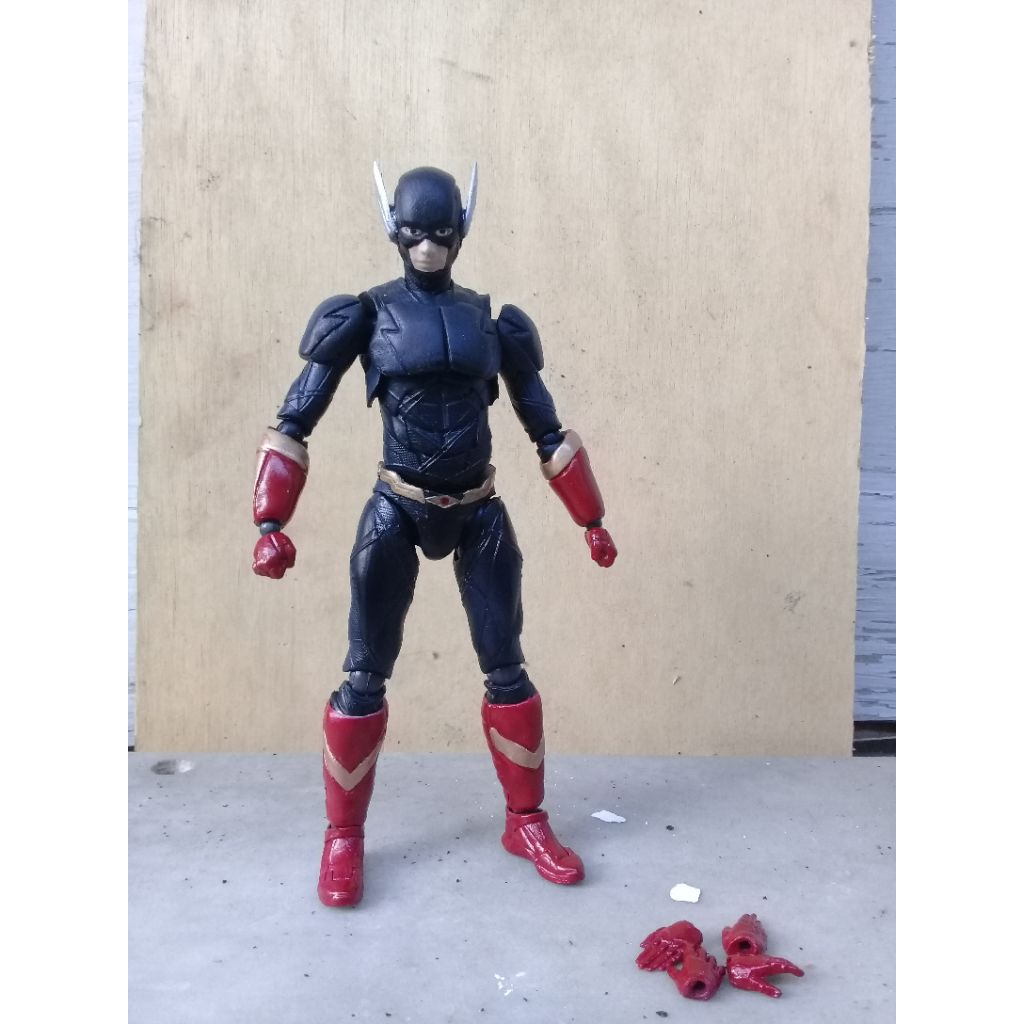 mafex Gundala putra petir # custom action figure indonesia kitbash superhero lokal DC marvel spawn H
