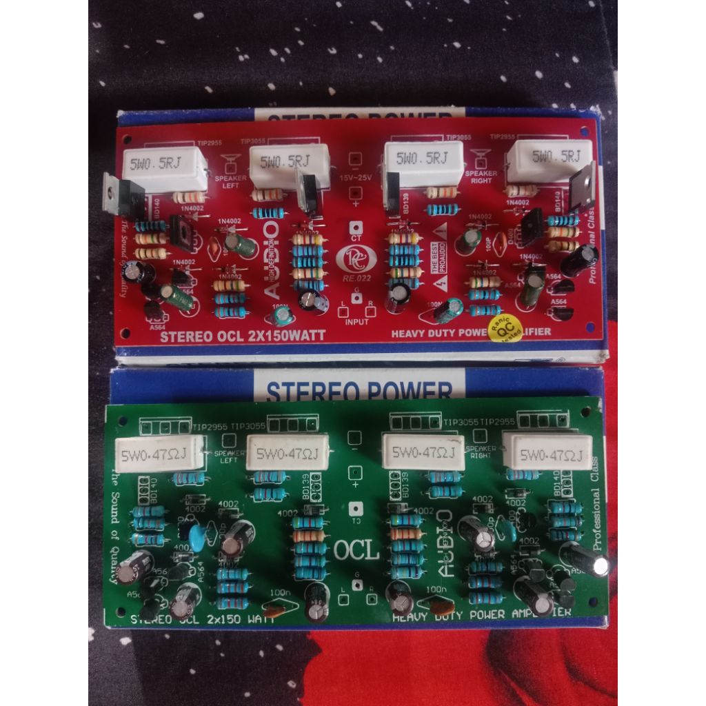 Kit Driver Ocl 2x150W Stereo Dengan Tip 41 42