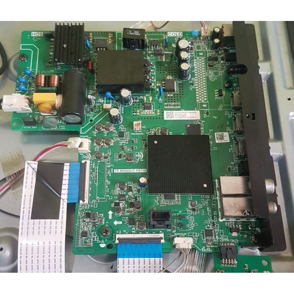 MESIN MAINBOAR MODUL MB MAINBOR MONTHERBOARD MOBO MAINBOARD TV TOSHIBA 43L5995