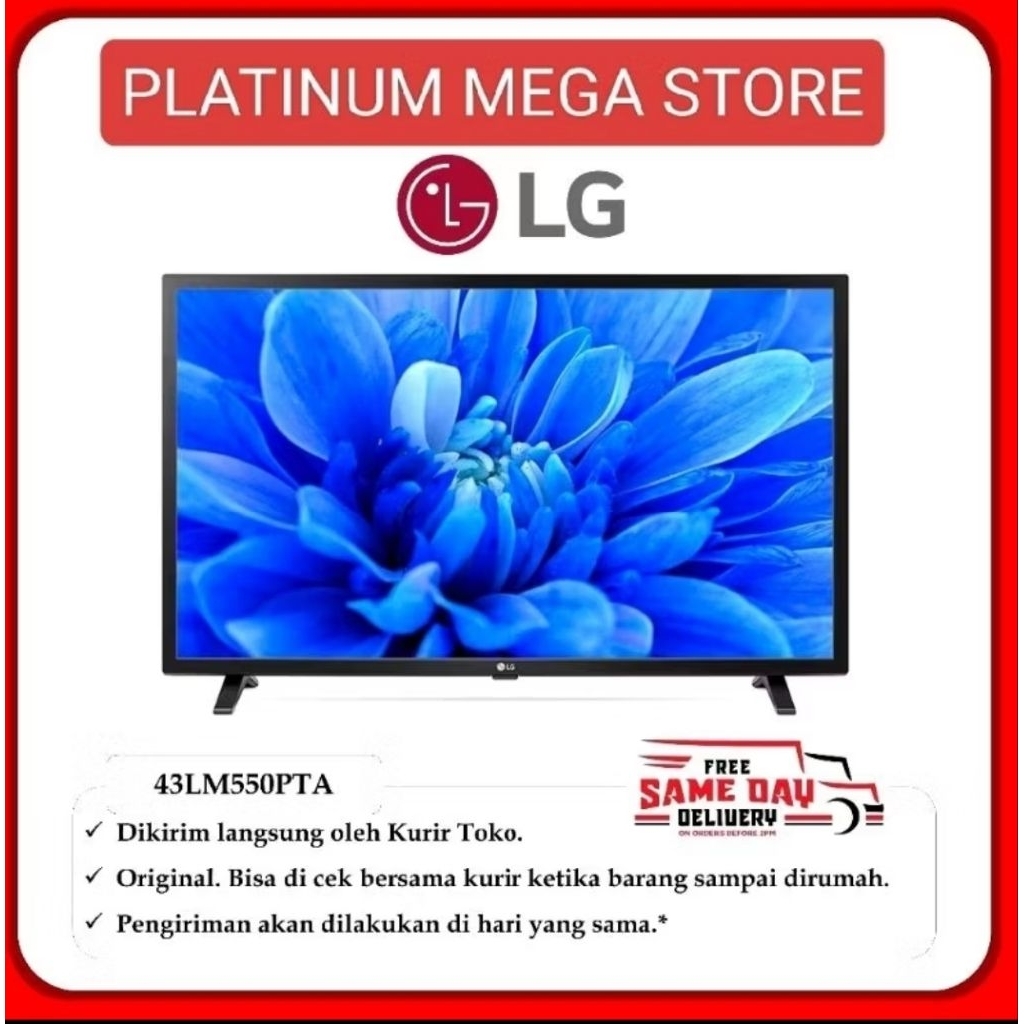 TV LG 43 INCH 43LM550PTA DIGITAL TV/ PROMO