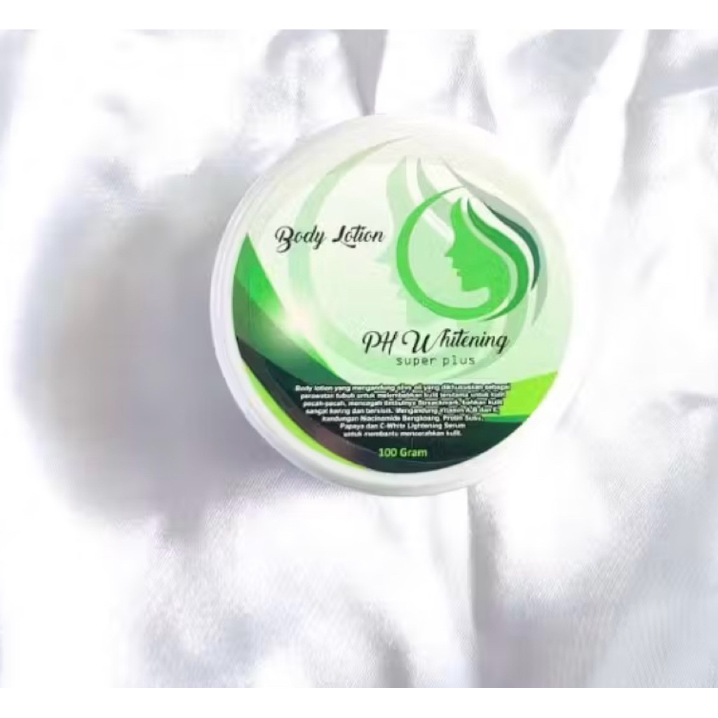 PH Whitening Super Plus 100gr - Memutihkan Cepat, Melembabkan, Aman