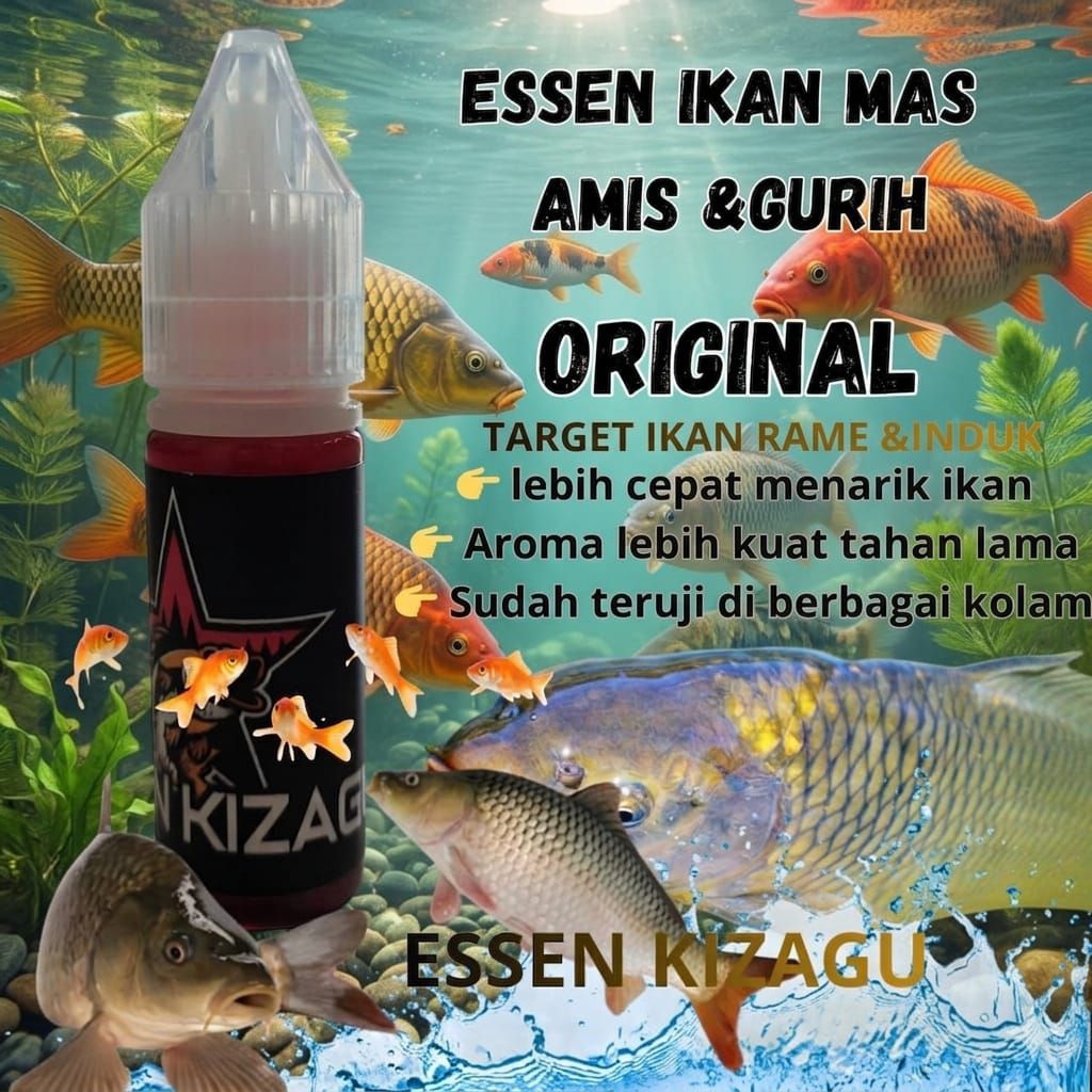 essen ikan mas amis gurih essen aroma amis gurih 15ml