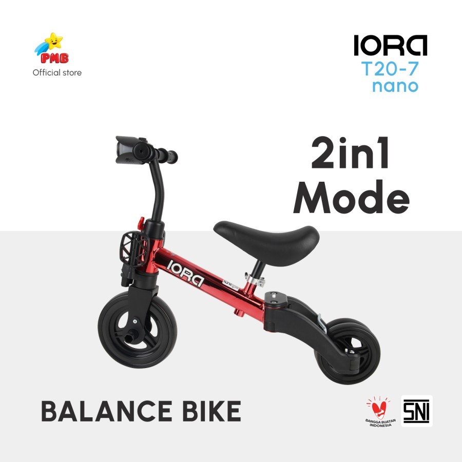 SEPEDA ANAK PUSHBIKE PMB IORA T20-7