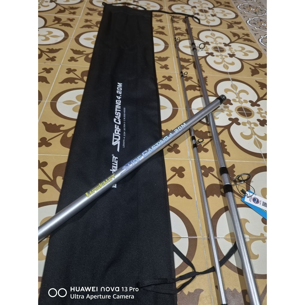 joran lurekiller surf cast cw 200-400 420cm