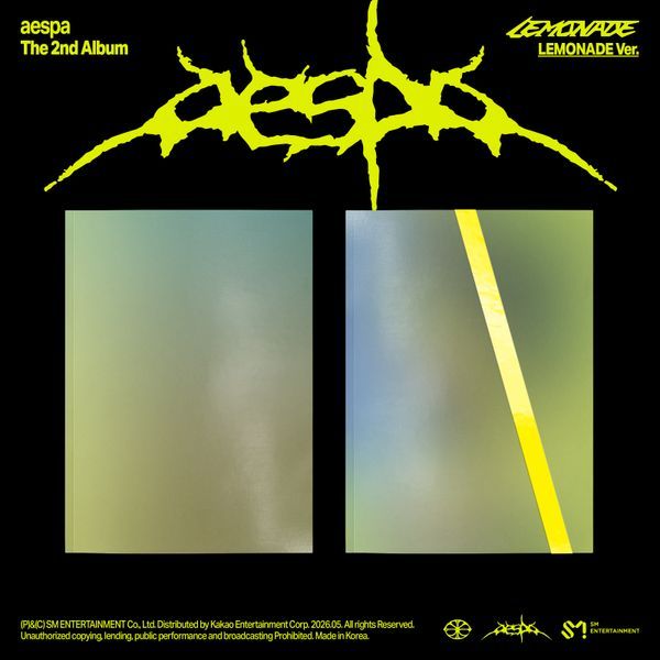 aespa 2nd Album - Lemonade US Signed album