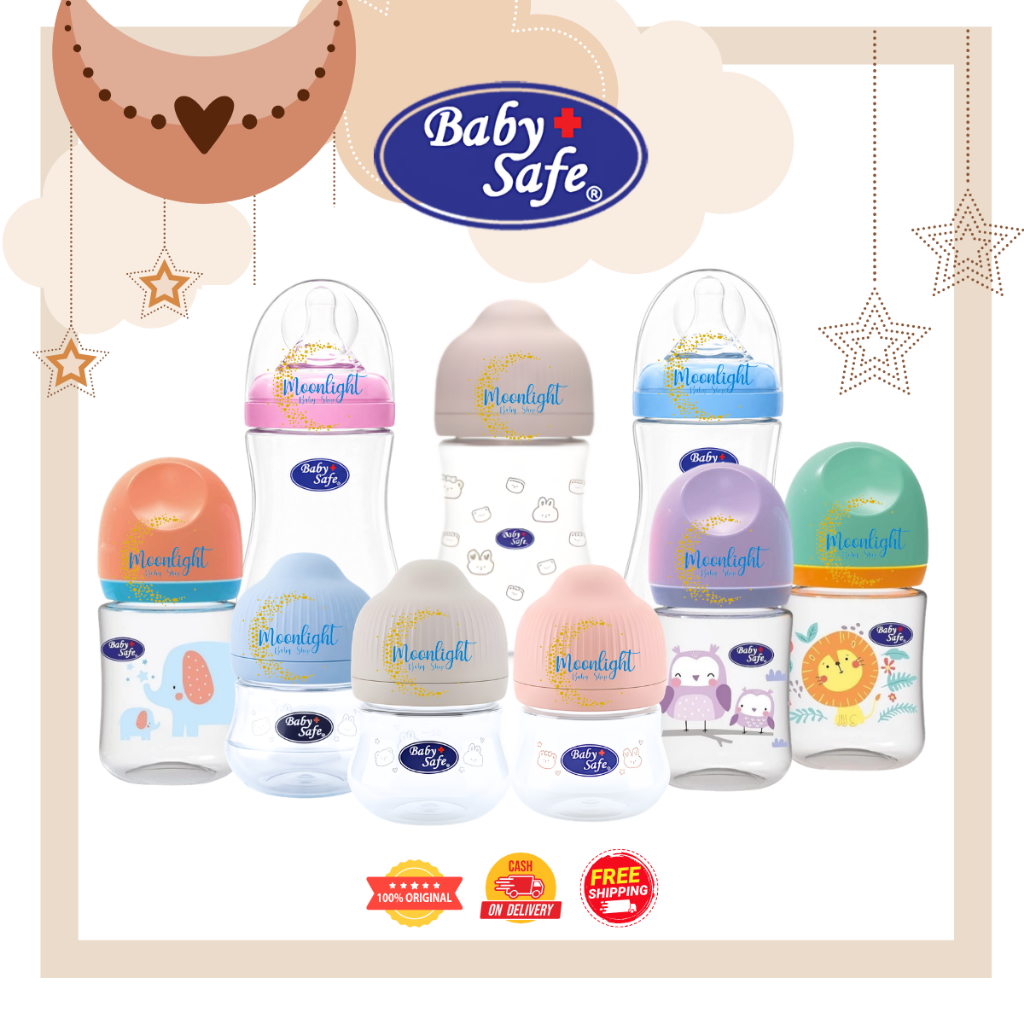 Botol Susu Bayi Baby Safe Wide Neck WN001 | WN002 | Bottle 125ml | 250ml Wideneck