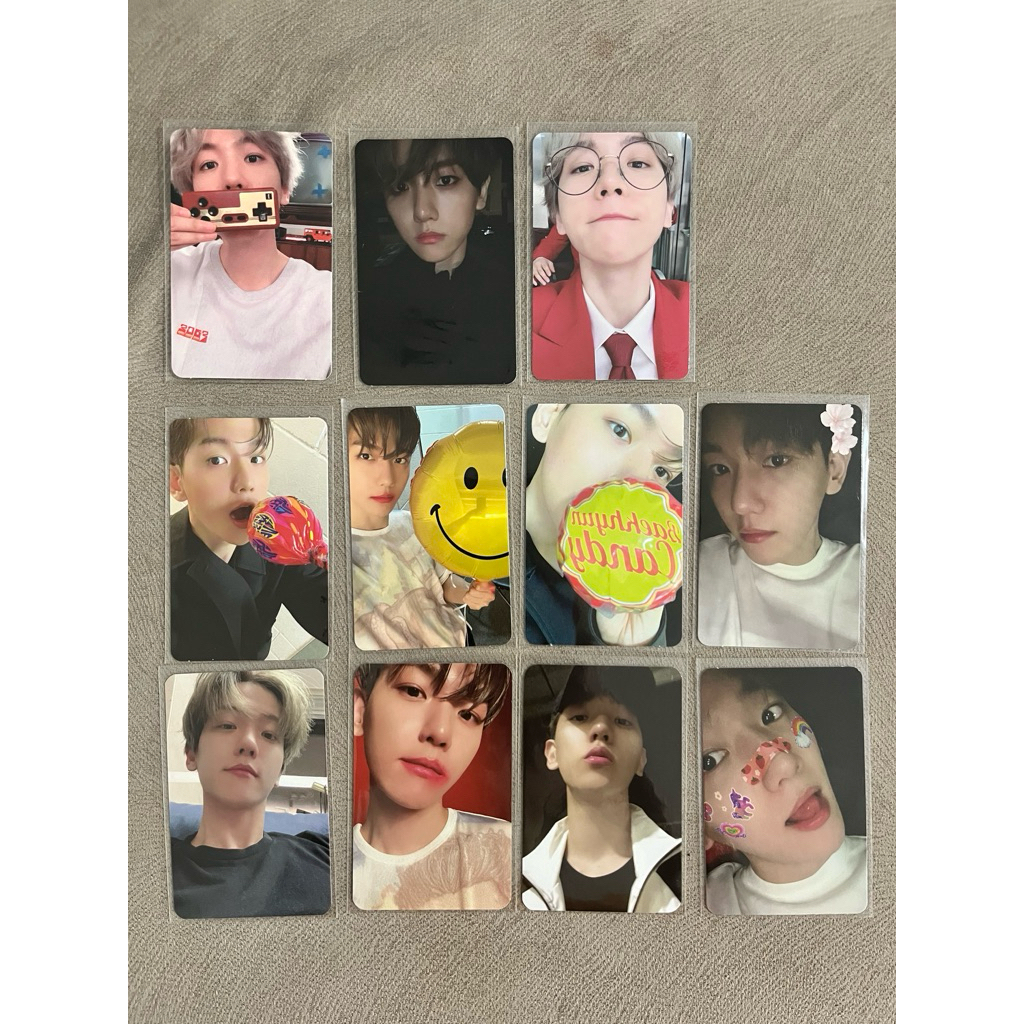 Photocard PC Baekhyun City Lights Delight Candy