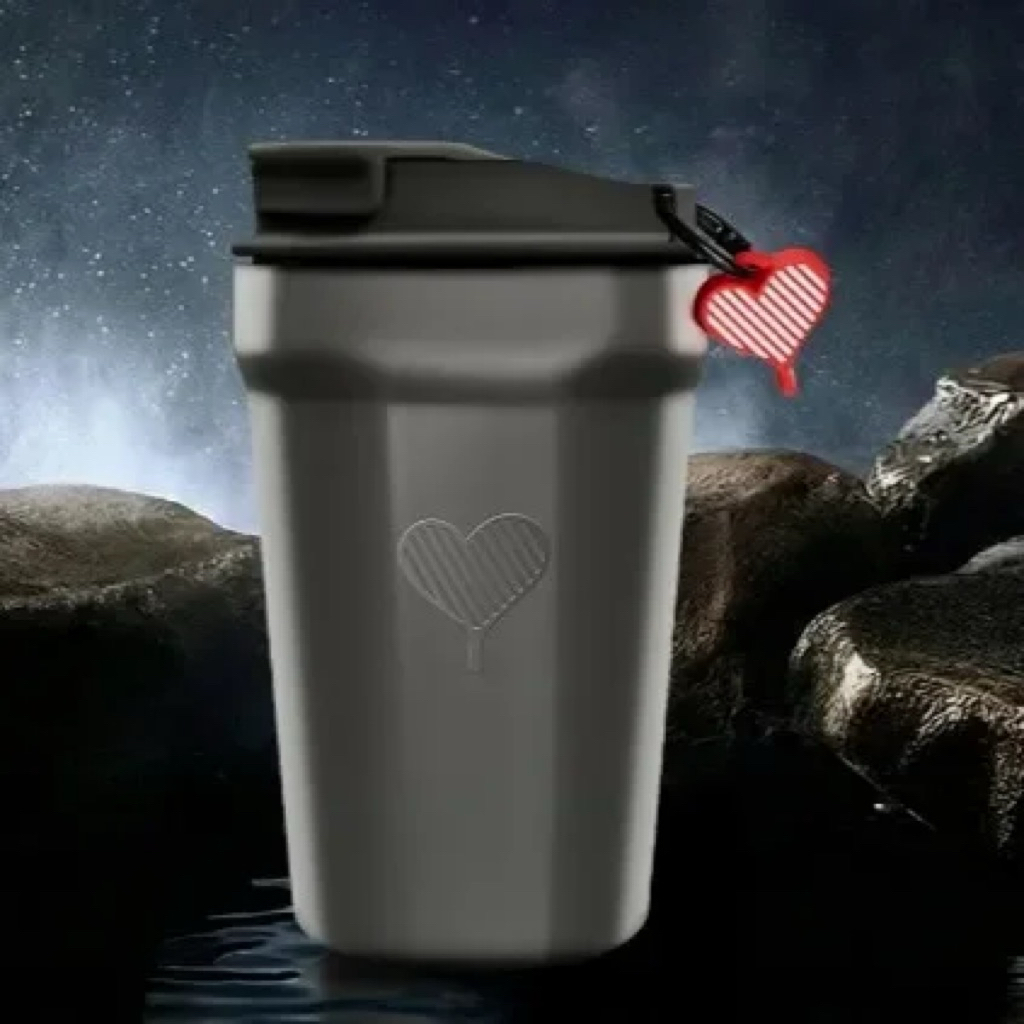 Alpha Edition Tumblr Kopi Kenangan Gray Abu Abu-Abu abu abu-abu New Tumbler