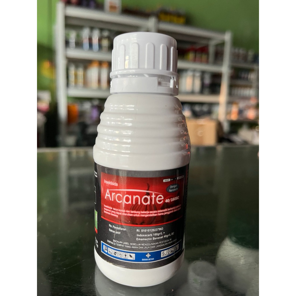ARCANATE insektisida | Indoxacarb 160 g/L dan Emamektin Benzoat 40 g/ | ukuran 100ml | ampuh basmi u
