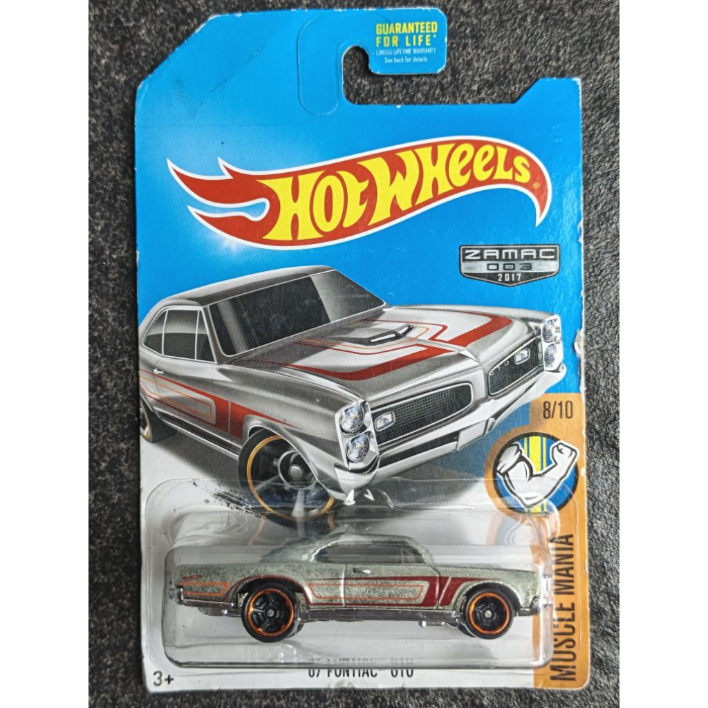 hot wheels Pontiac GTO 67 Zamac edition