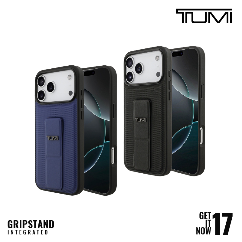 Case For iPhone 17 / 17 Air / 17 Pro / 17 Pro Max TUMI Grip Emboss Ballistic