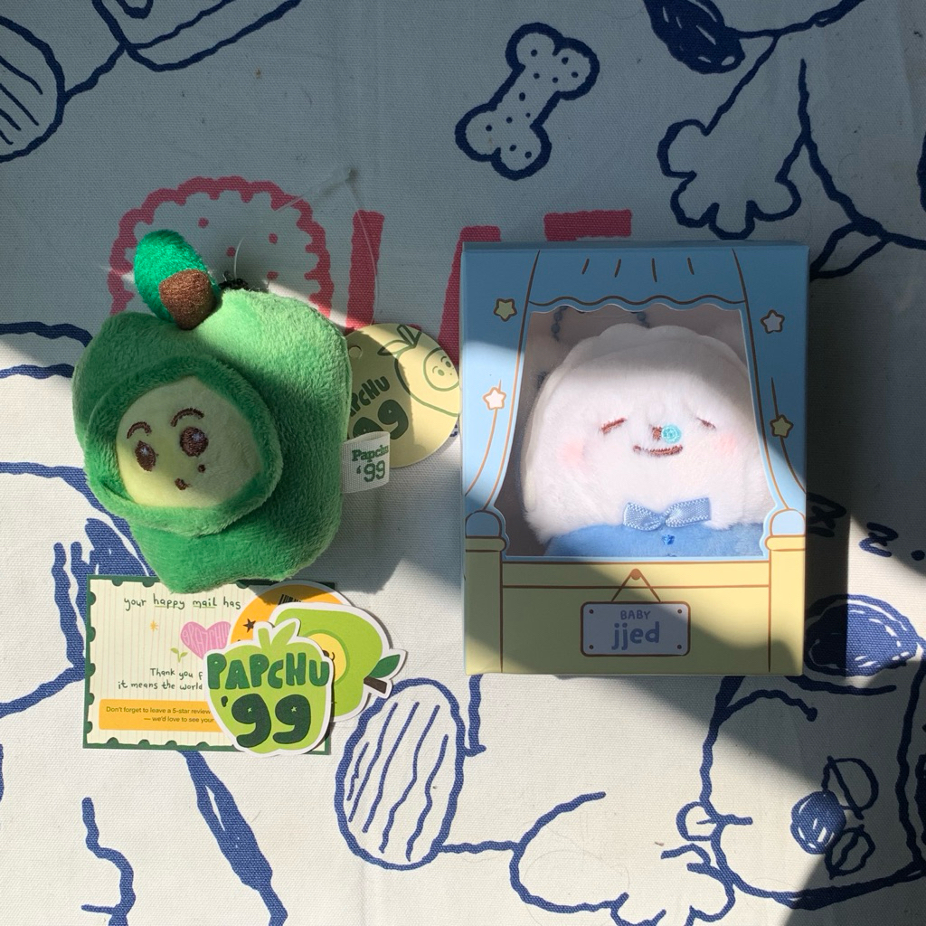 BABY PLUSH KEYRING JJED PAPCHU MARK