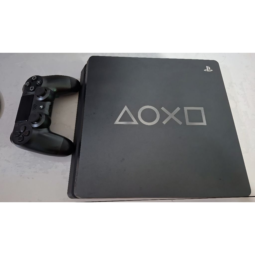 PS4 SLIM LIMITED EDITION DAYS OF PLAY 1TB 1STICK - PRELOVED SECOND BEKAS