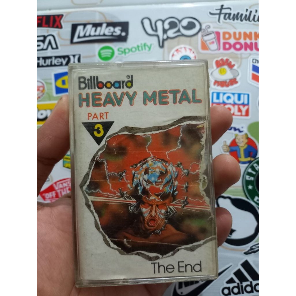 Kaset Pita Kompilasi Heavy Metal 3