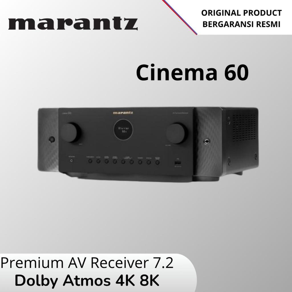 Marantz Cinema 60 AV Receiver 7.2 Channel Dolby Atmos 4K 8K