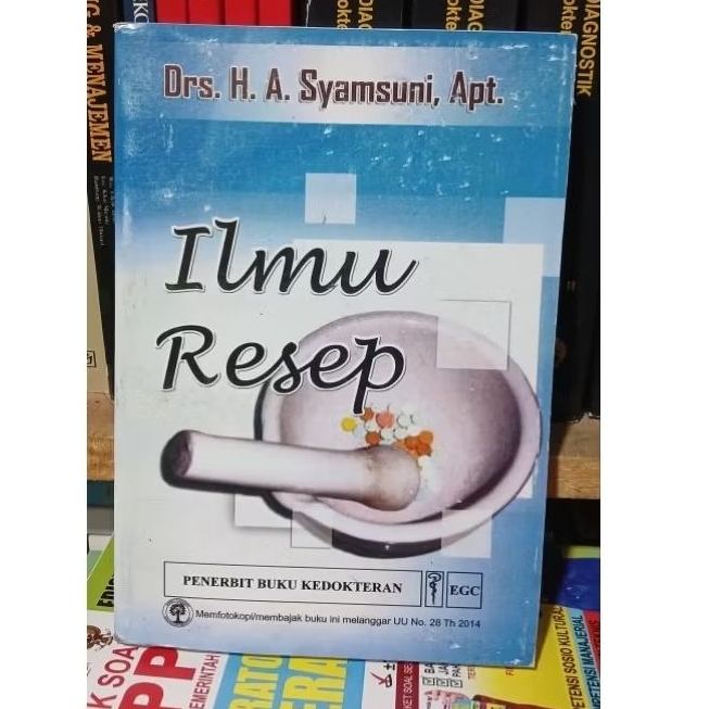 buku ILMU RESEP Drs.H.A.Syamsuni Apt.