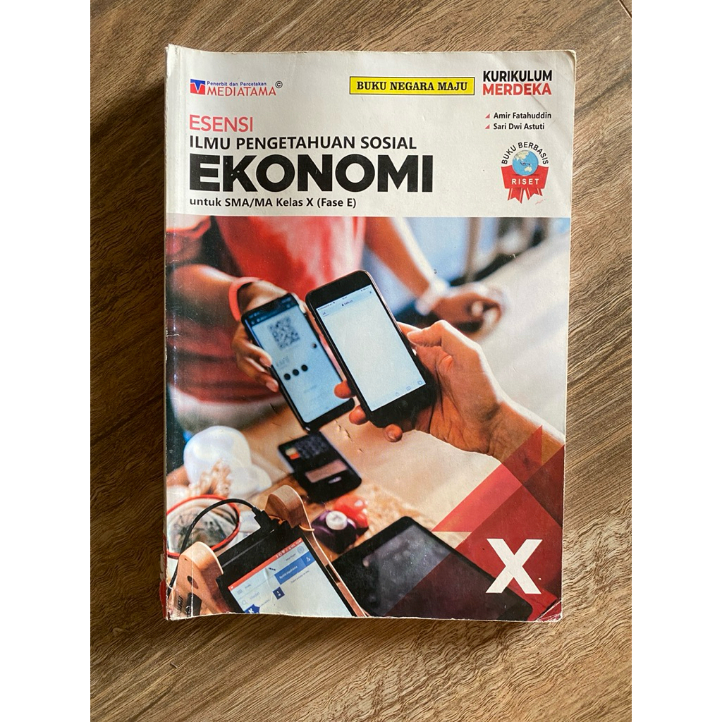 preloved buku paket ekonomi kelas 10 mediatama