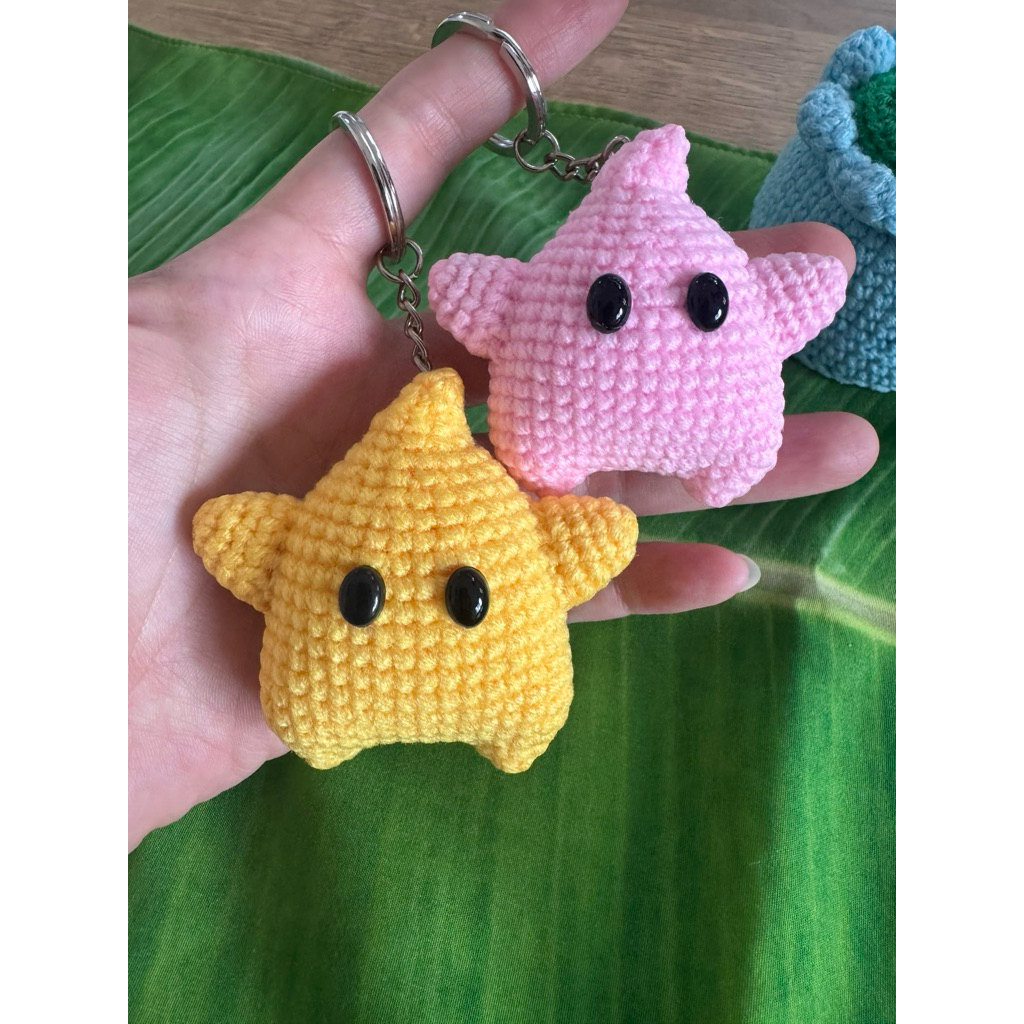 Luma star - Mario galaxy Amigurumi Keychain