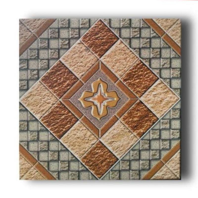 KERAMIK KASAR LANTAI/DINDING UKURAN 40x40 Motif AGATE BROWN
