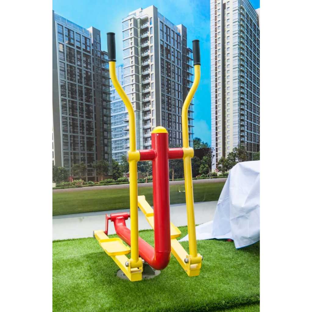 Elliptical Machine Total Fitness Alat Fitness Outdoor