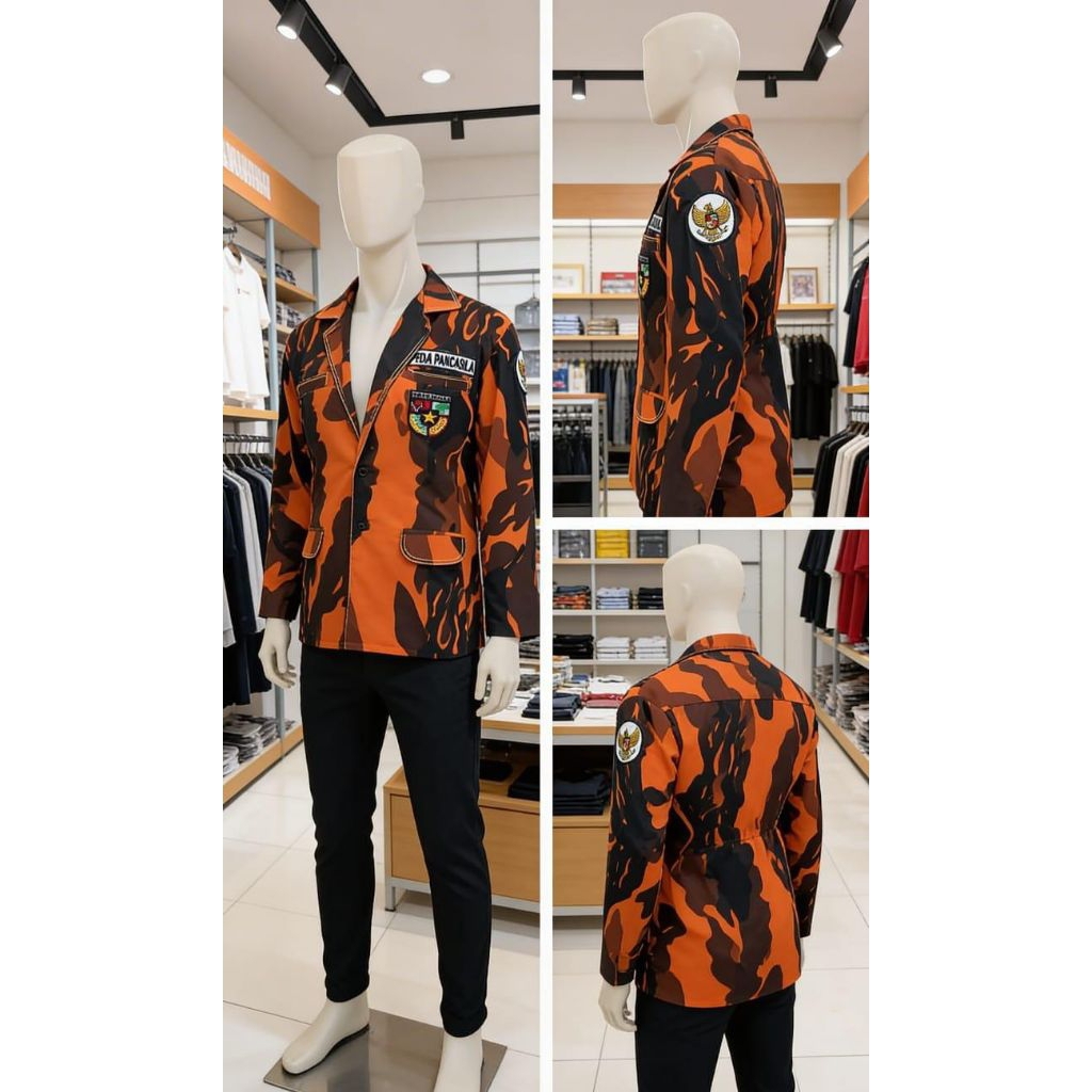 BLAZER / JAS PEMUDA PANCASILA BORDIR TIMBUL