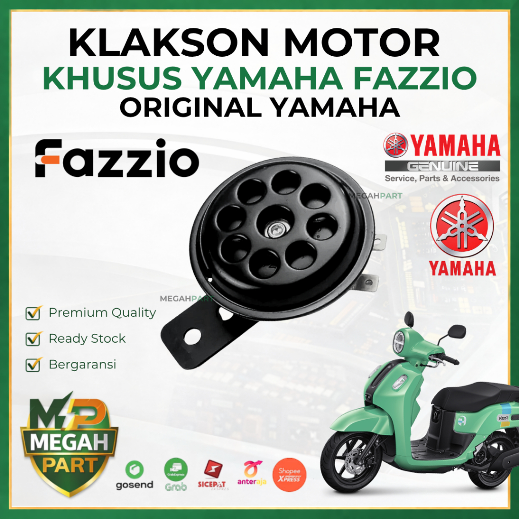 Klakson YAMAHA FAZZIO - ORIGINAL YAMAHA | Klakson Motor YAMAHA FAZZIO | Klakson FAZZIO Original | Kl