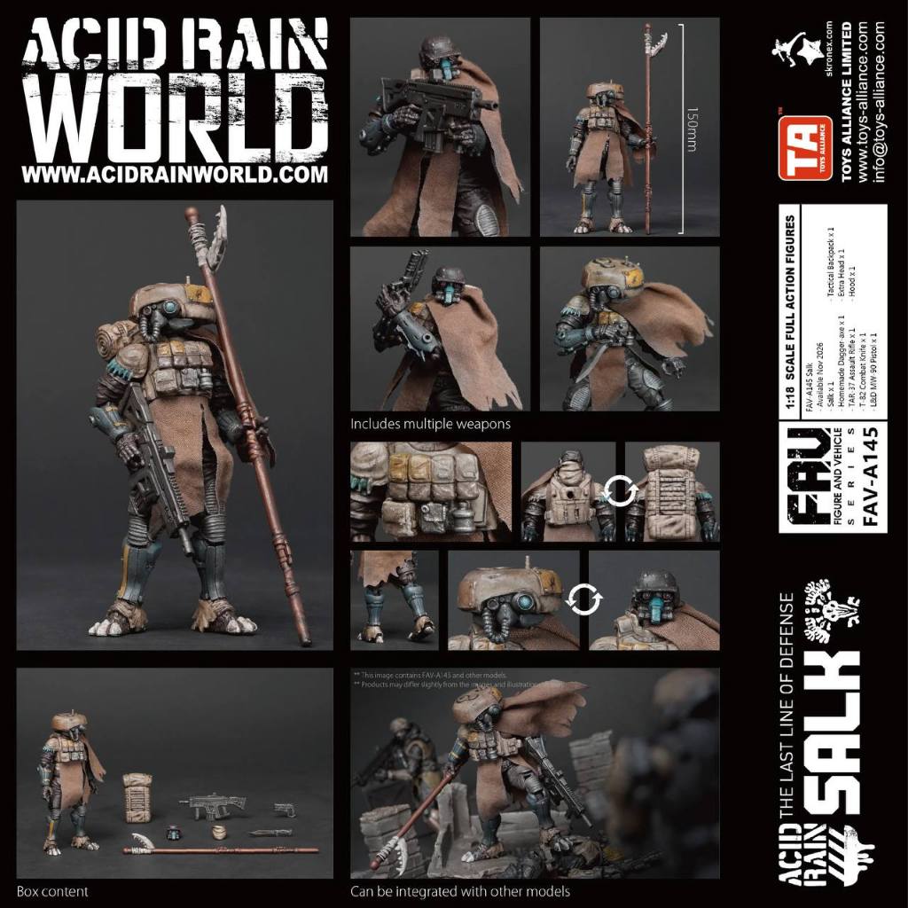 Toys Alliance 1/18 Scale Acid Rain Salk  [pre order]