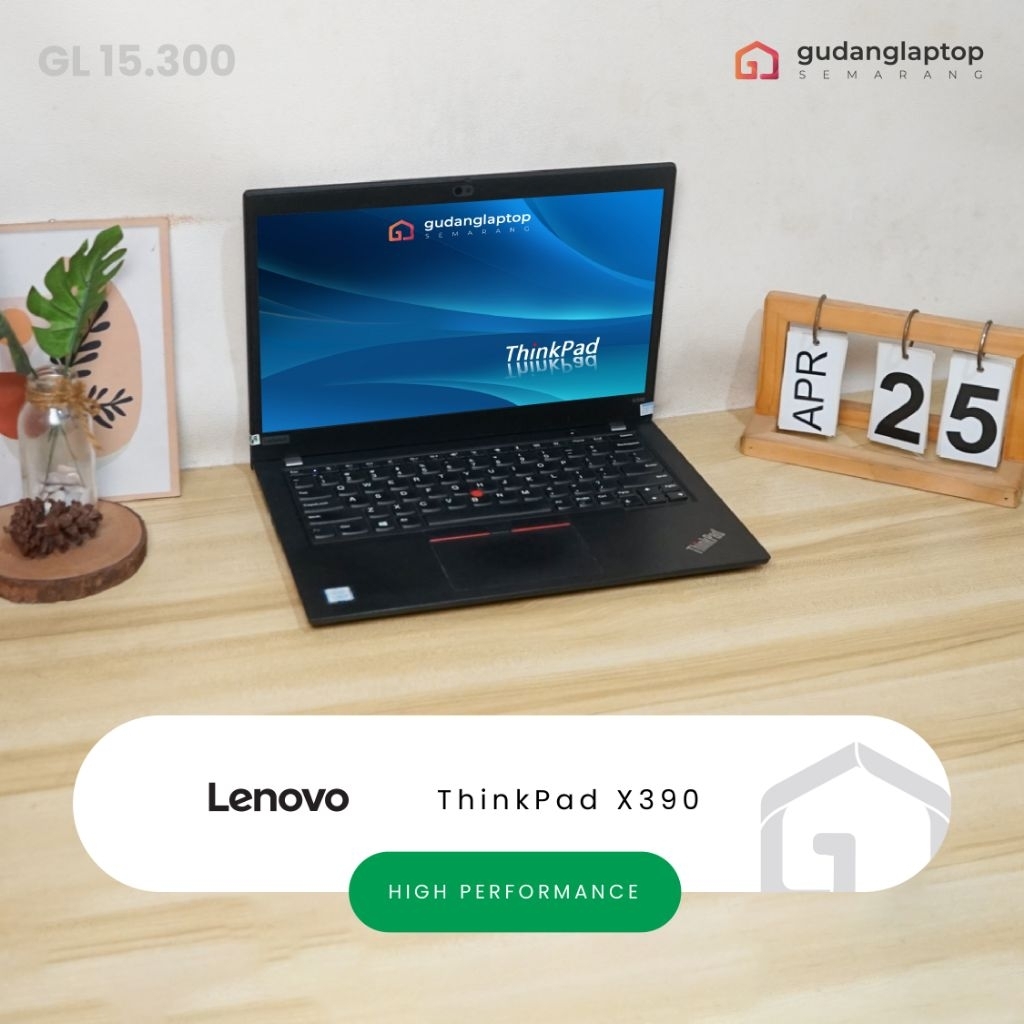 LENOVO ThinkPad X390 Intel Core i5 - 8265U 16/128 Webcam, WiFi, Bluetooth | GL15300 LENOVO ThinkPad 