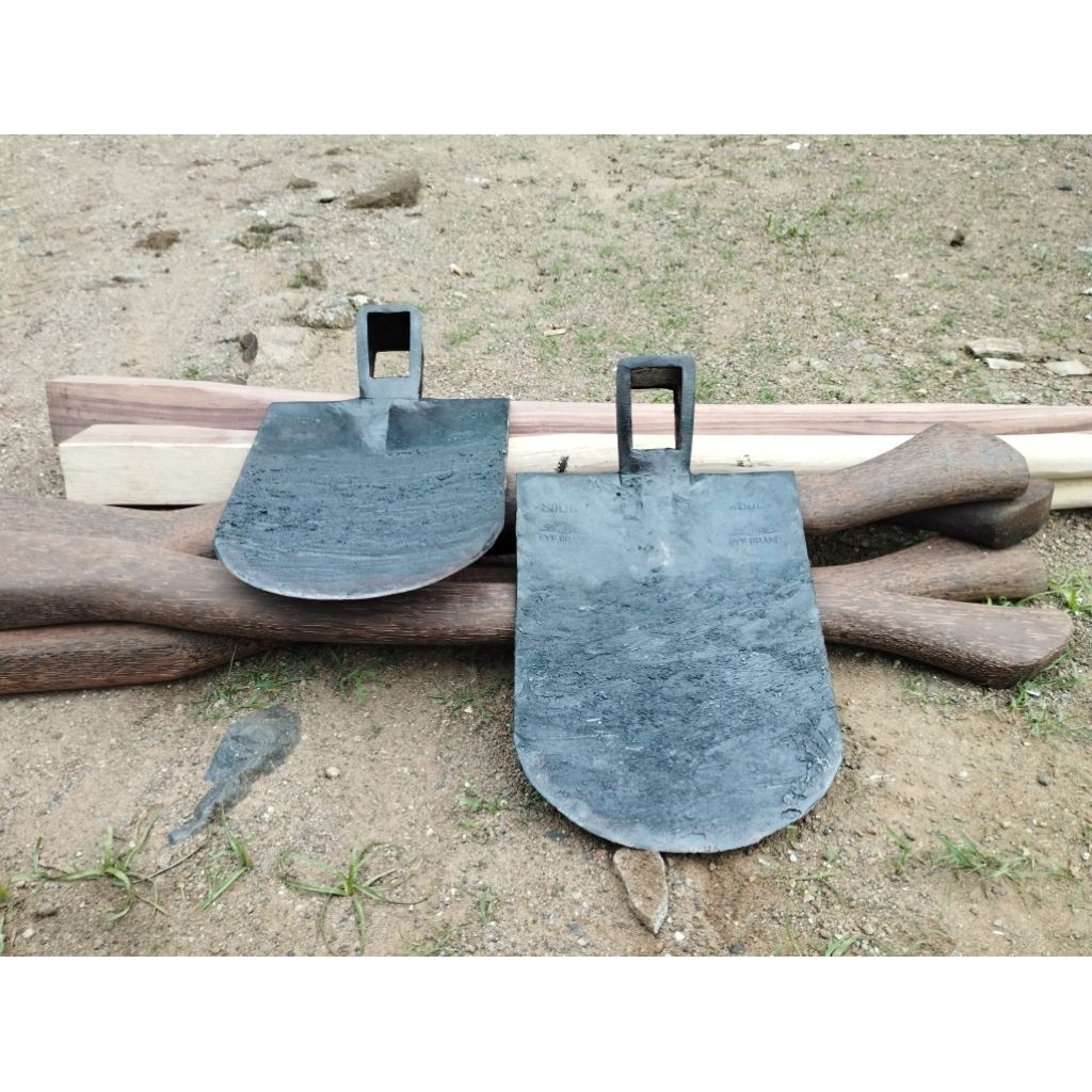 cangkul set doran , cangkul anti lengket  ,cangkul pupukan  , doran luyung (aren)