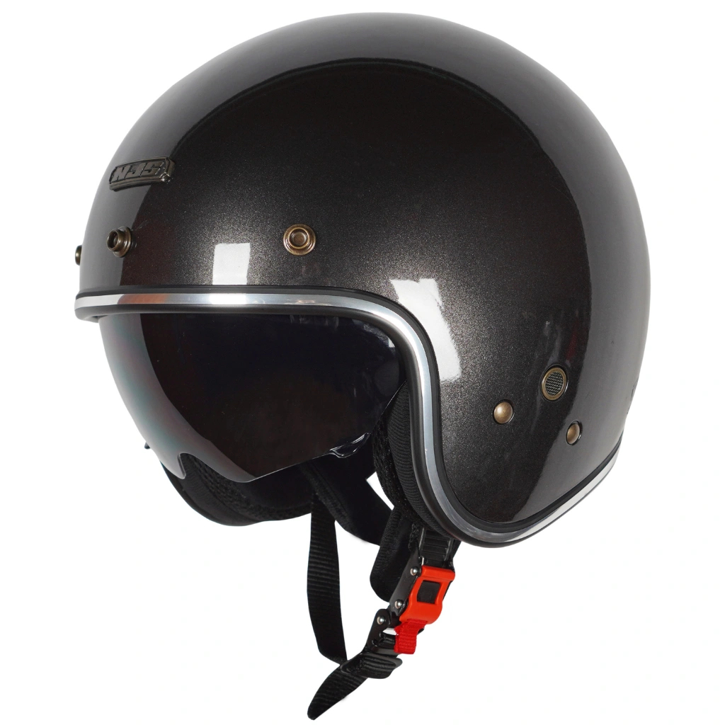 HELM NJS NX 2 GUNMET HELM RETRO HALFFACE NX2 NX-2