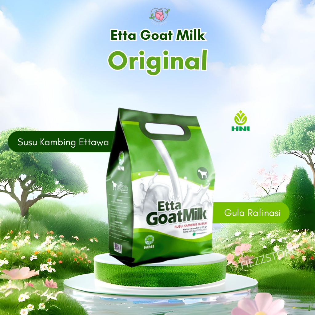 Etta Goat Milk EGM Susu Kambing Bubuk HNI HPAI 10 Sachet