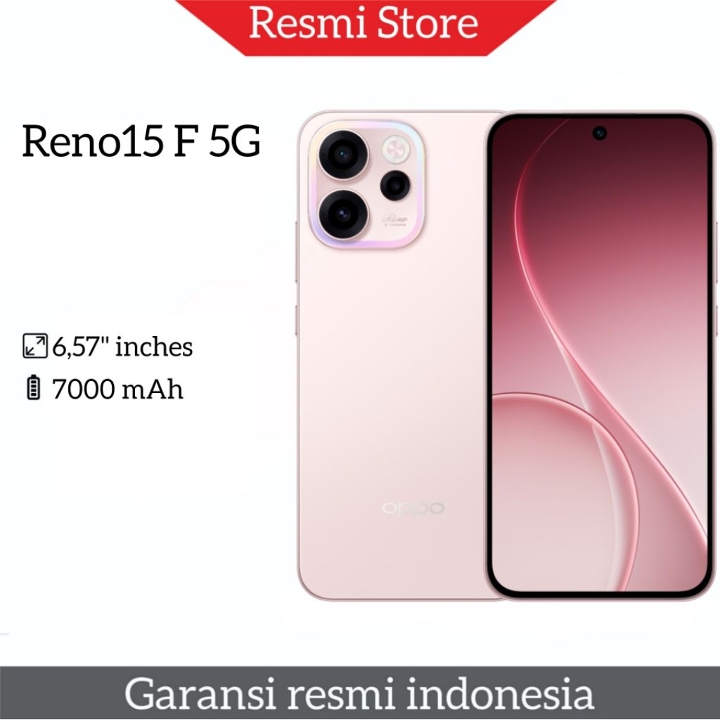 OPPO RENO 15F 5G 12/256GB - 8/256GB - 8/128GB & RENO 5F GARANSI RESMI OPPO