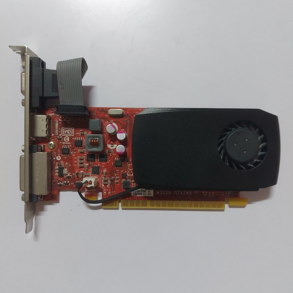 VGA CARD PCI EXPRESS Nvidia GeForce GTX745 4 GB 128 BIT DDR3