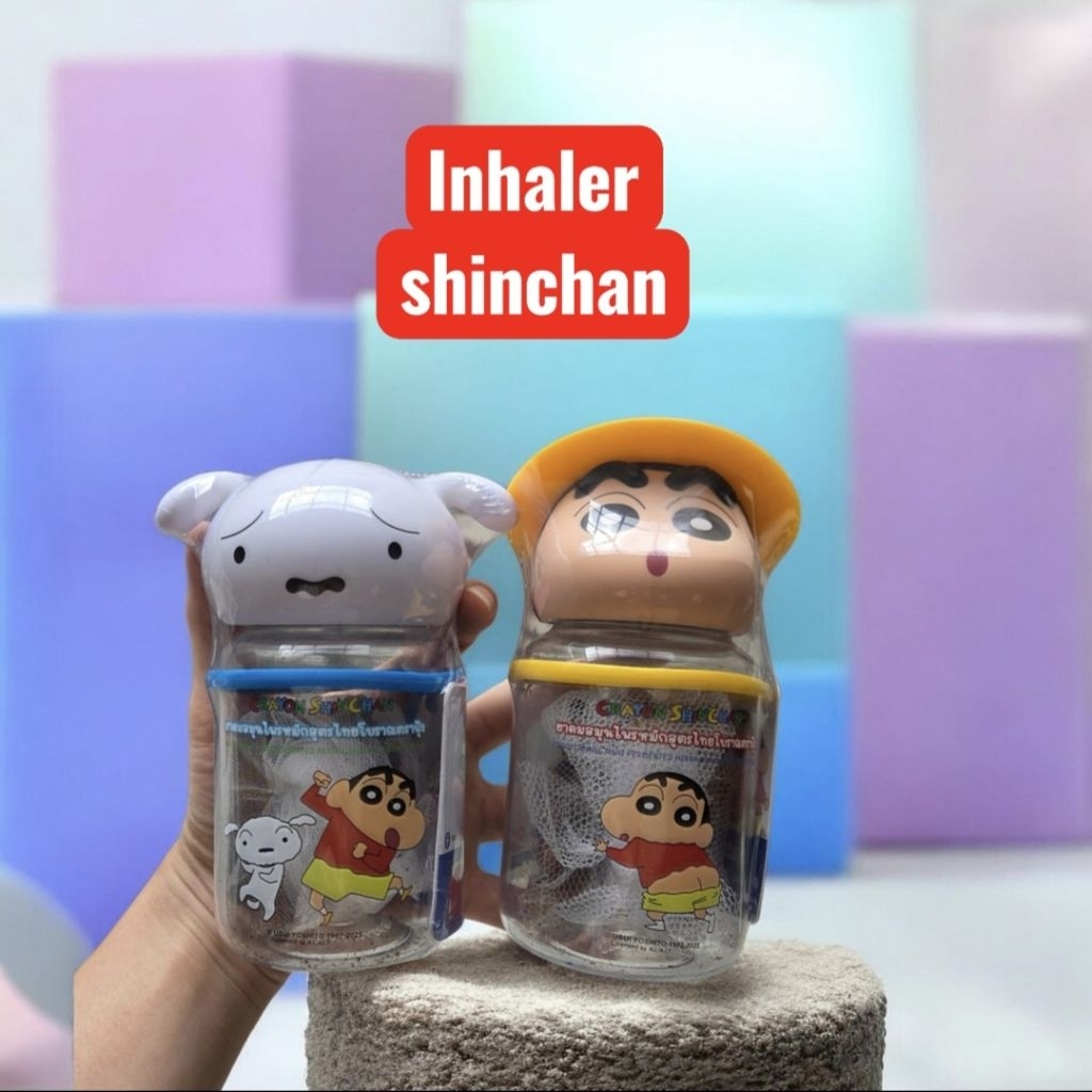 Inhaler Herbal Shinchan Original Thailand, Melegakan Pernapasan